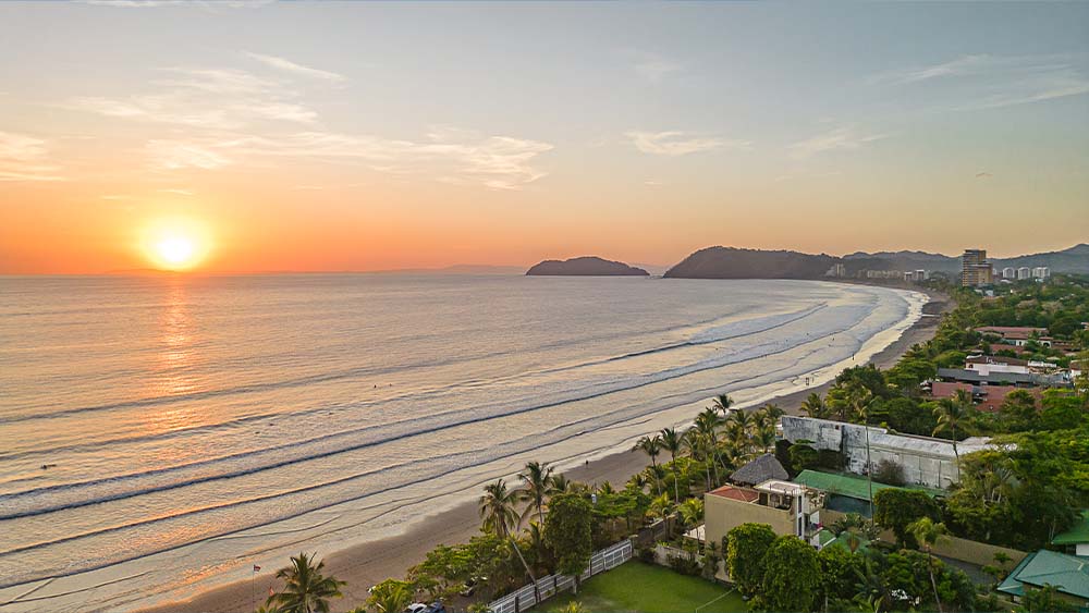 Sunset at Jaco, Costa Rica – Photographed by Pacific Photography CR Sunset at Jaco, Costa Rica
